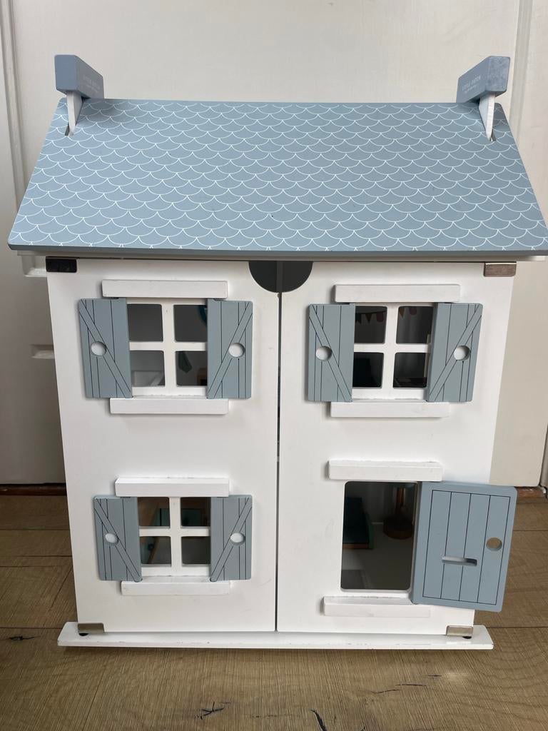 Little Dutch Houten Poppenhuis met Meubels, Kinderen en Baby's, Speelgoed | Poppenhuizen, Ophalen of Verzenden, Zo goed als nieuw