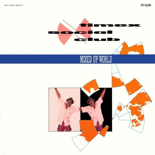 12" Maxi Single (1986) Timex Social Club - Mixed Up World, Ophalen of Verzenden, Gebruikt, Pop