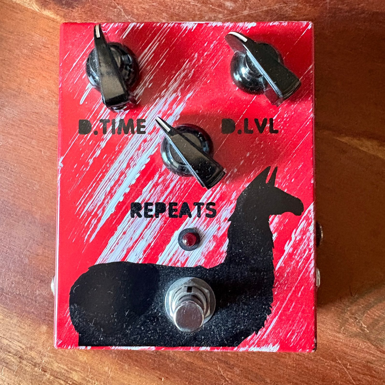 Jam Pedals Dlhama handmade painting  v1, Ophalen of Verzenden, Zo goed als nieuw