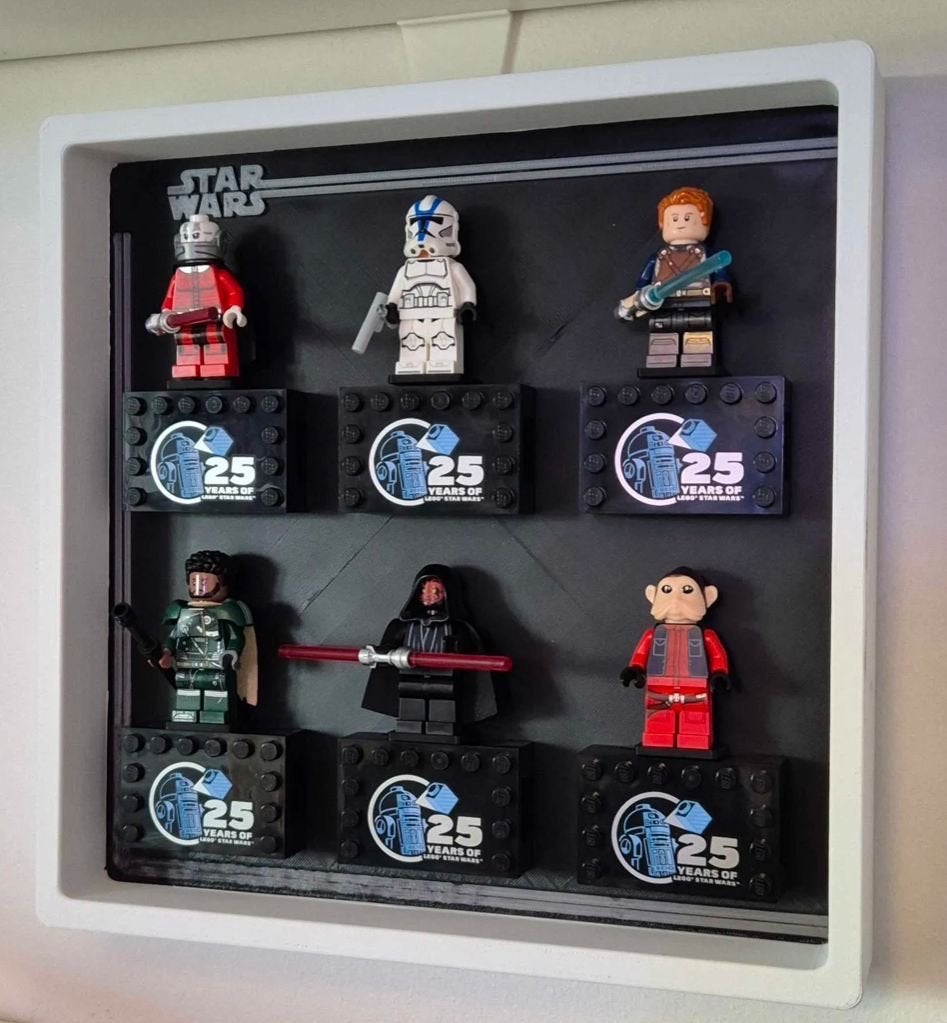Star Wars minifiguur display 20th anniversary, Ophalen of Verzenden, Nieuw