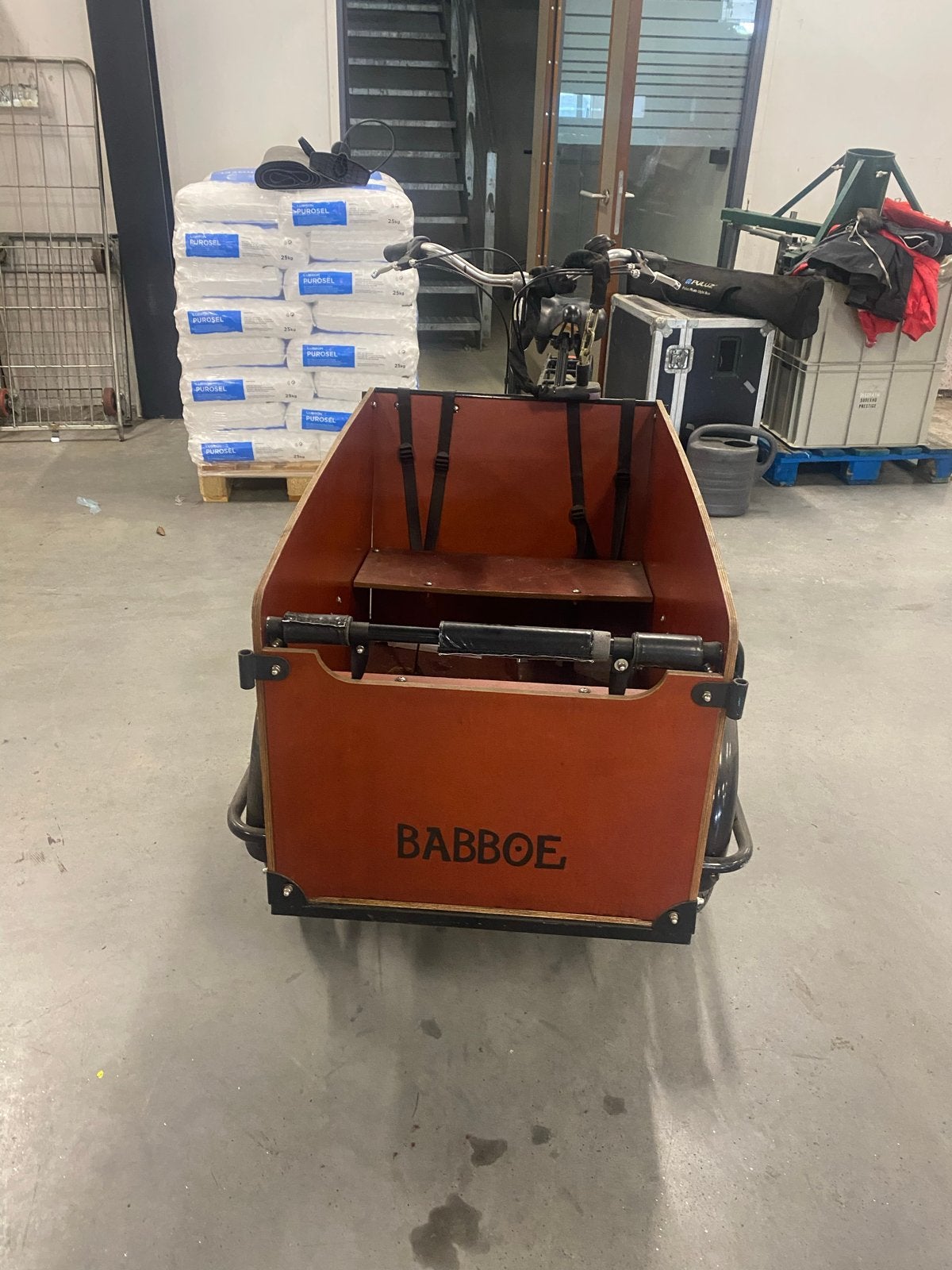 Babboe bakfiets - Ideaal voor kinderen of goederen, Fietsen en Brommers, Fietsen | Bakfietsen, Ophalen, Gebruikt, Trommelrem, 2 kinderen