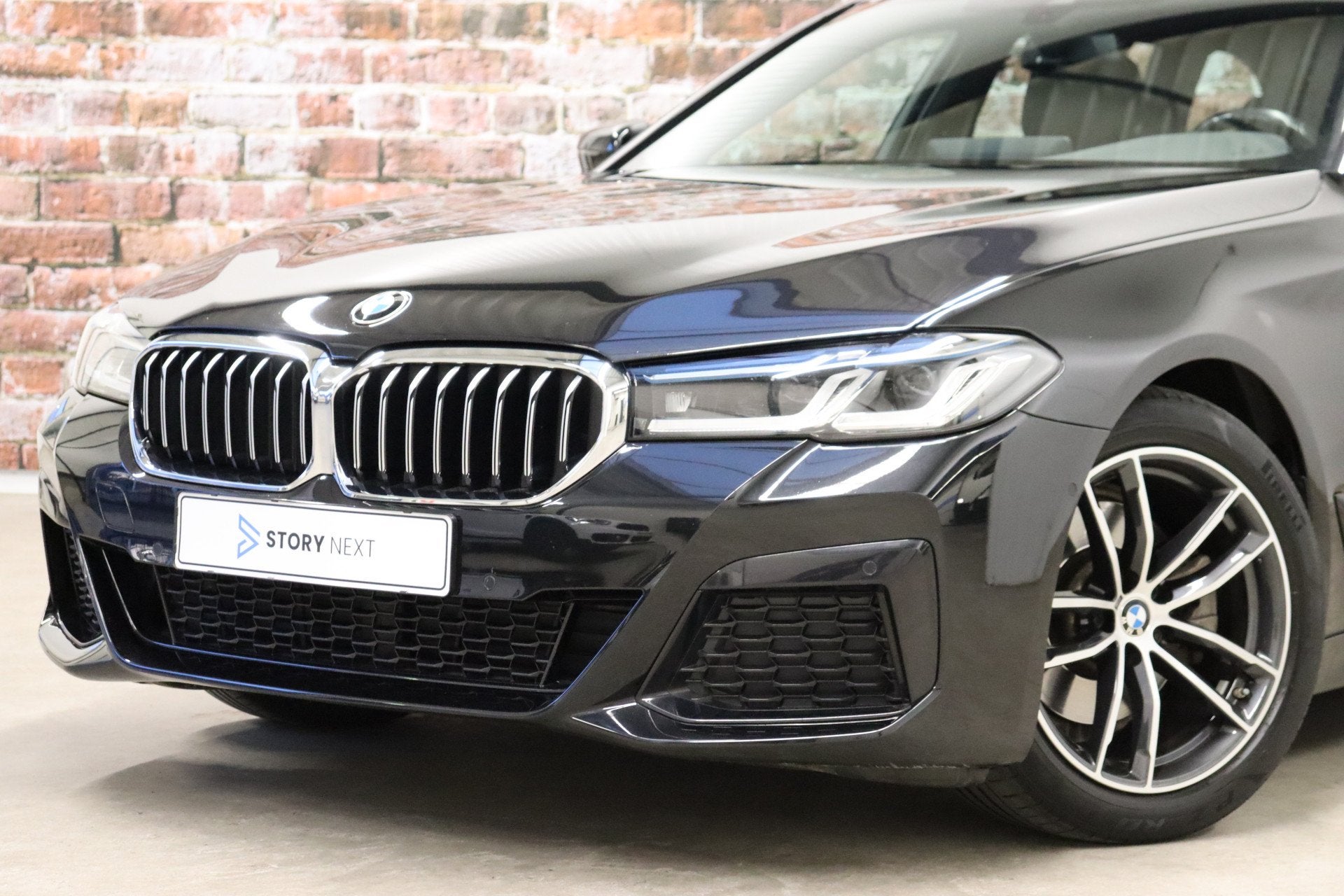 BMW 5 Serie Touring 520i High Executive M Sport Pakket Autom, Auto's, Automaat, Achterwielaandrijving, Gebruikt, 4 cilinders