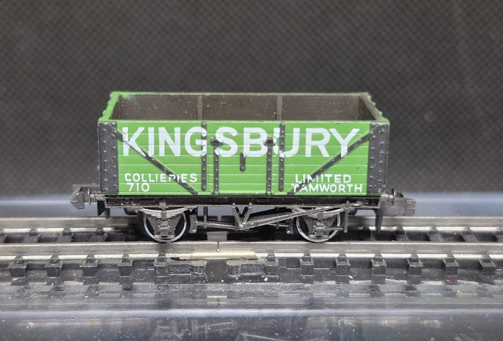 Peco NR-P92 - 10ft 7-Plank Open Wagon "KINGSBURY" (16650), Overige merken, Gebruikt, Gelijkstroom, Wagon