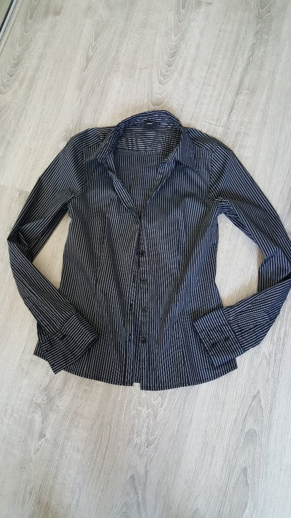 Nieuw gestreept blousje van h&m maat 36, H&M, Zwart, Nieuw, Ophalen of Verzenden