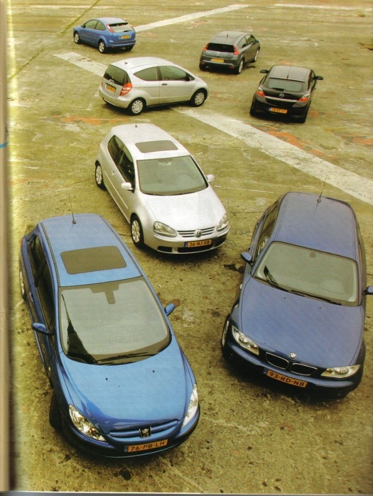 Autovisie Multitest BMW 116,C4,Focus,MB A,Astra,307,Golf, Ophalen of Verzenden, Gelezen, Overige merken