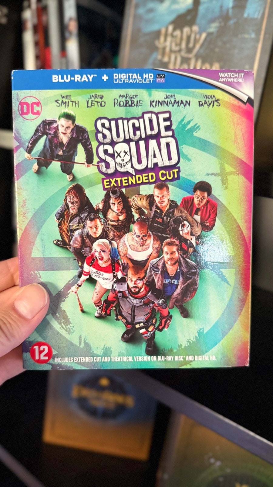 Suicide Squad Extended Cut Blu-ray + Digital HD, Vanaf 12 jaar, Ophalen of Verzenden, Zo goed als nieuw, Actie