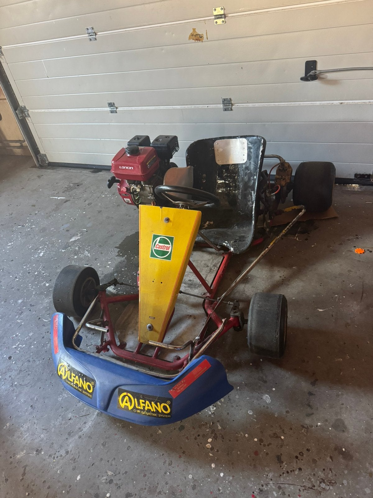 Jeugd kart met 200cc Loncin motor, Ophalen, Gebruikt, Kart