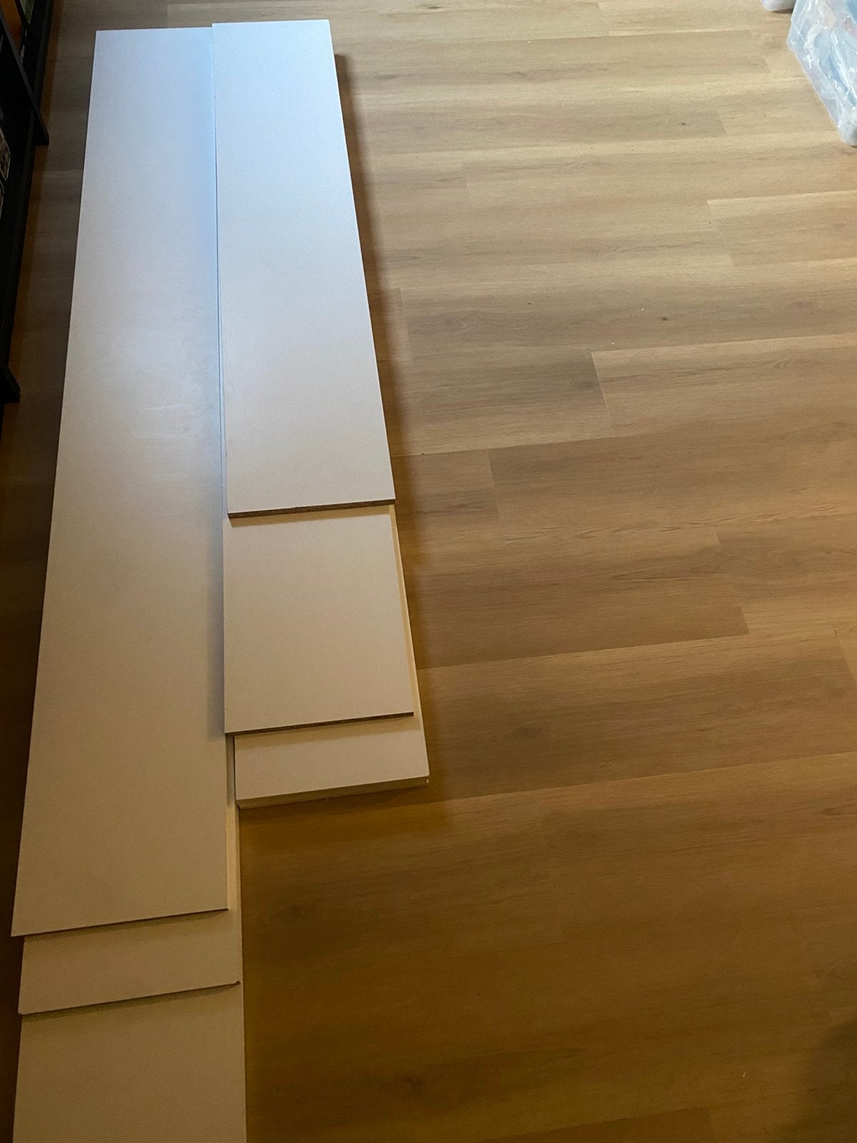 Meubelpaneel wit diverse maten, Doe-het-zelf en Verbouw, Ophalen, Minder dan 25 mm, Zo goed als nieuw, Plank