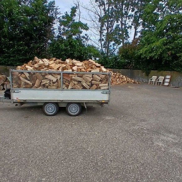 Openhaard hout 120 euro per kuub., Tuin en Terras, Haardhout, 6 m³ of meer, Ophalen, Eikenhout, Blokken