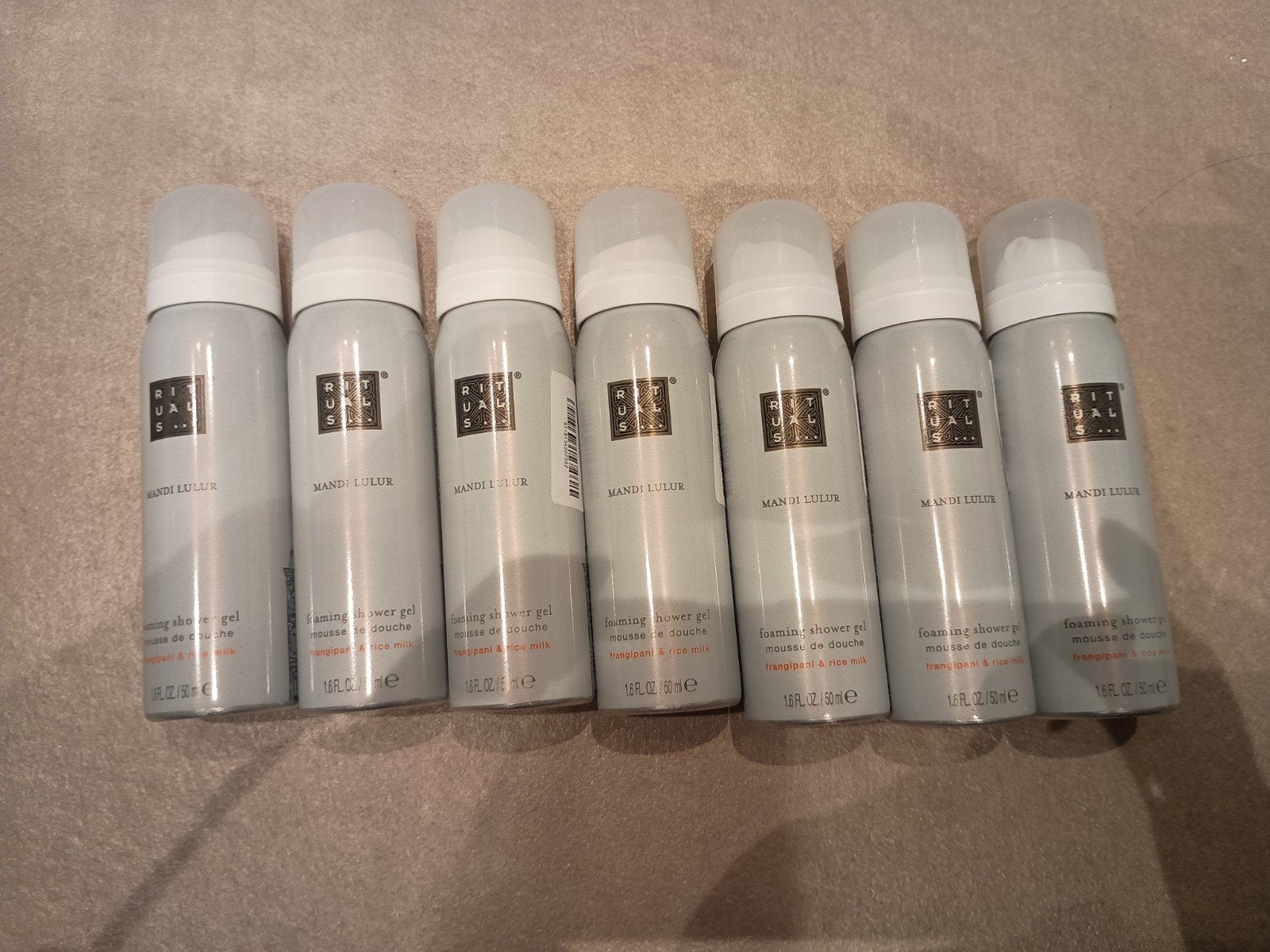 Rituals Mandi Lulur Foaming Shower Gel - 7 stuks, Ophalen of Verzenden, Nieuw, Bad & Douche