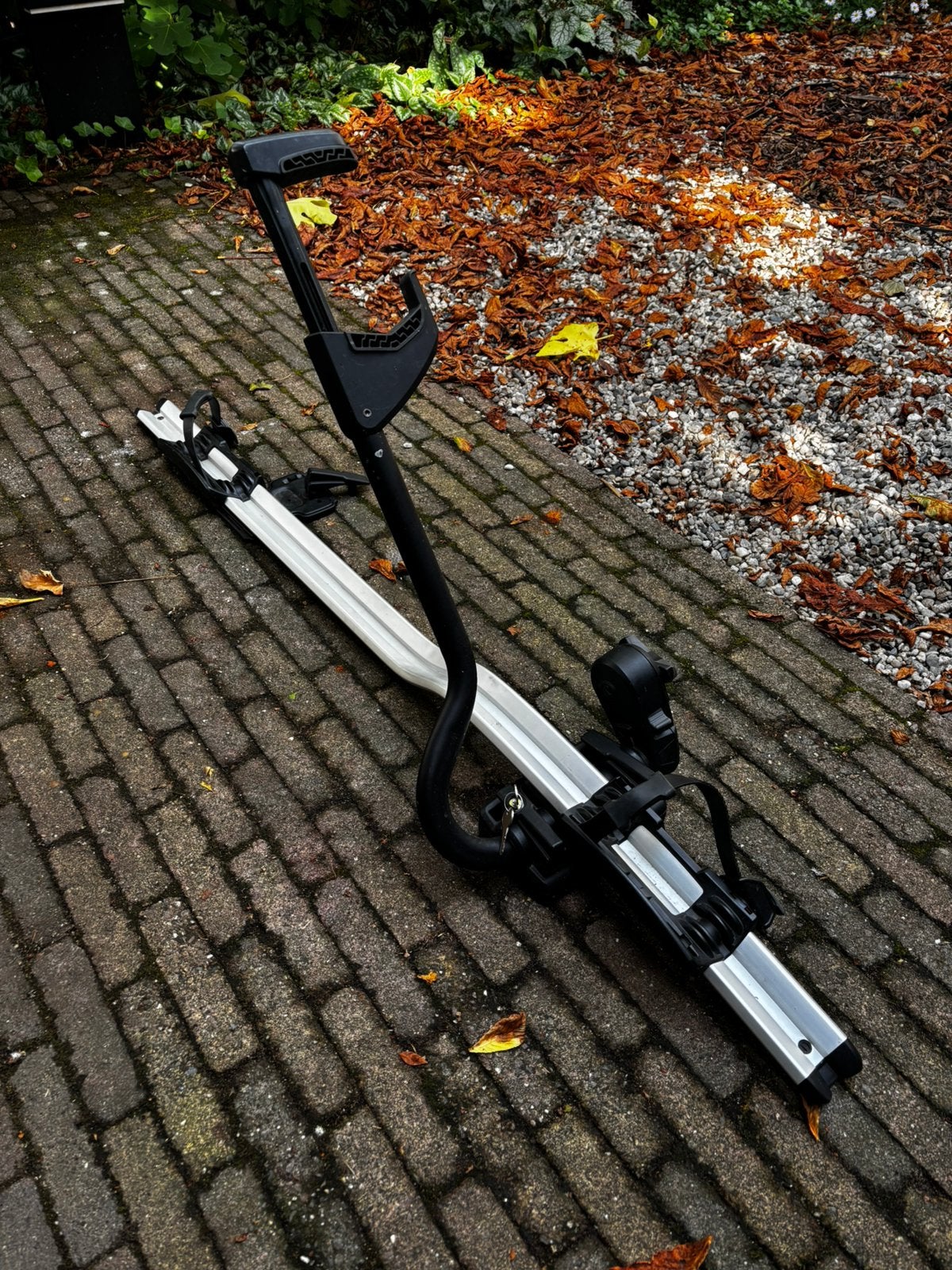 Thule Proride 598 Fietsendrager Dak max 20kg, Auto diversen, Fietsendragers, Ophalen, 1 fiets, Gebruikt, Dakdrager