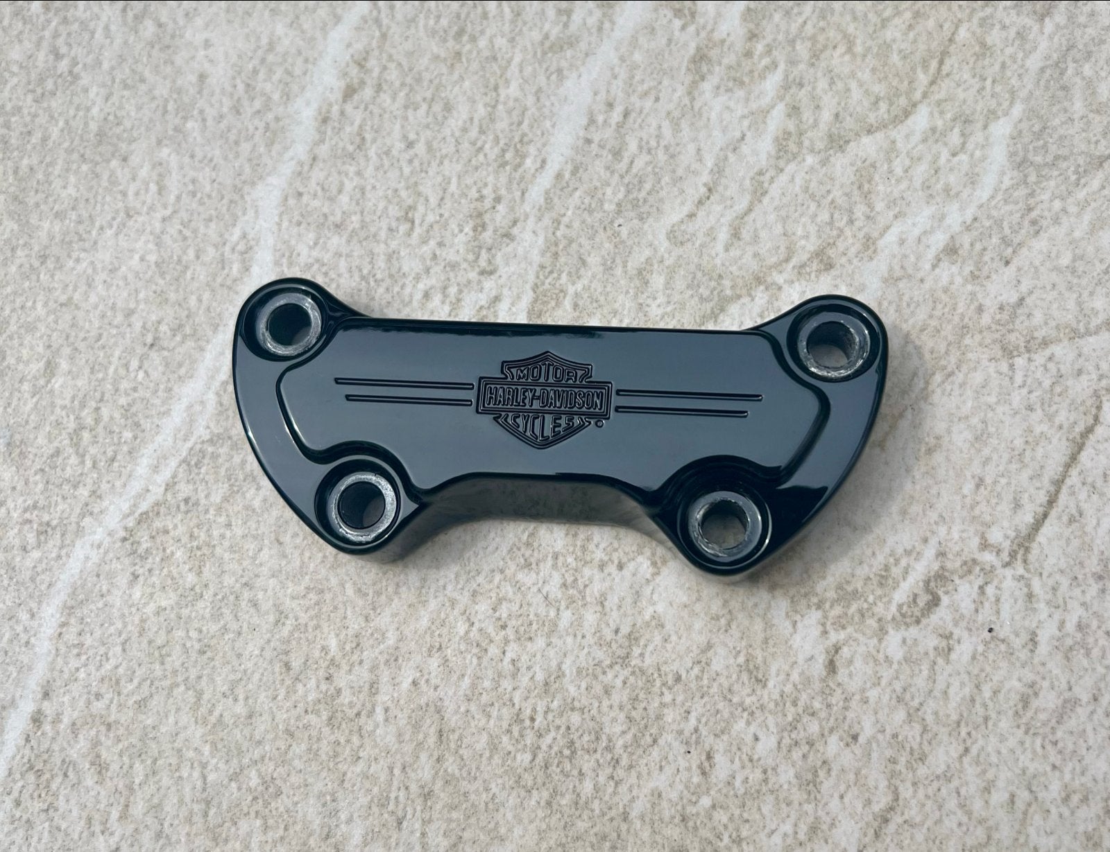 Harley-Davidson Stuurklem Cover - Glanzend Zwart, Ophalen of Verzenden, Gebruikt