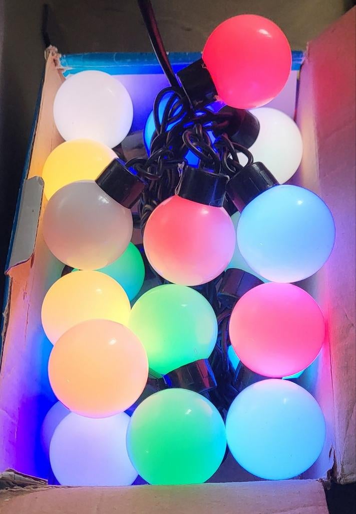 2x Feest verlichting led rgb, Overige typen, Nieuw, Ophalen of Verzenden, Nvt