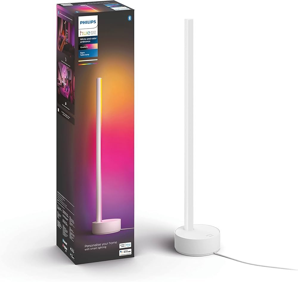 Philips Hue Signe gradient tafellamp, Ophalen of Verzenden, Zo goed als nieuw, Philips