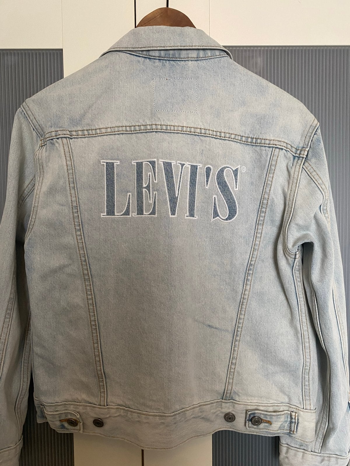 Levi's Premium spijkerjas - Zo goed als nieuw, Kleding | Heren, Ophalen of Verzenden, Nieuw, Maat 46 (S) of kleiner, Blauw