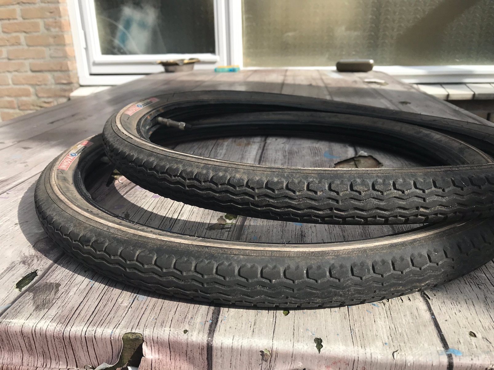 Set van 2 Buiten en binnen fietsbanden 20 x 1,75, Ophalen, Zo goed als nieuw