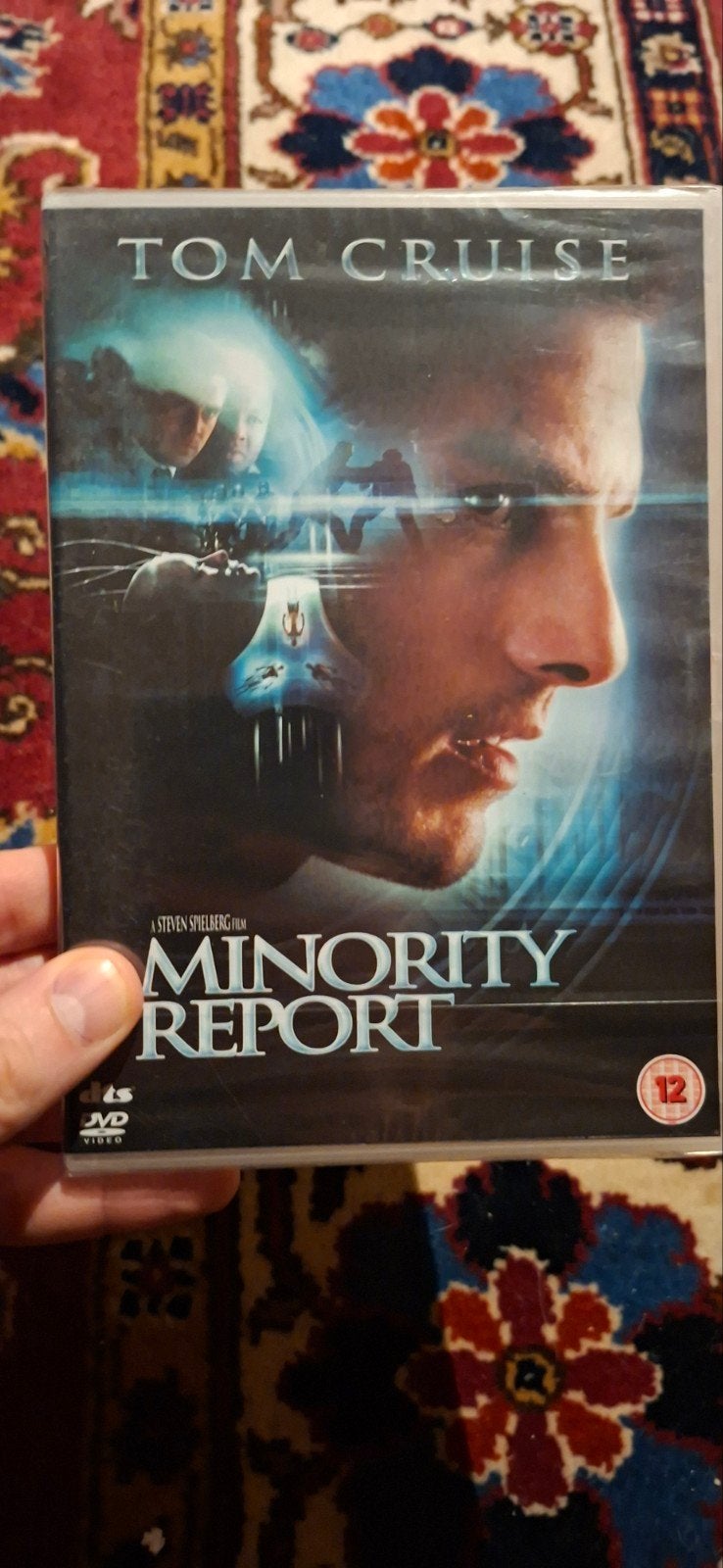 Minority Report DVD - UK Import - Tom Cruise, Import, Actiethriller, Engels, Ophalen of Verzenden