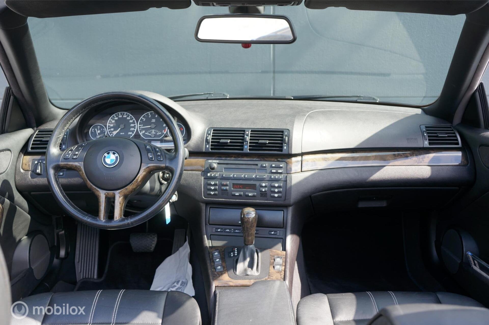 BMW 3-serie Cabrio 320Ci Aut. Special Executive Org NL Mooi, Auto's, BMW, Achterwielaandrijving, Gebruikt, Zwart, Cabriolet