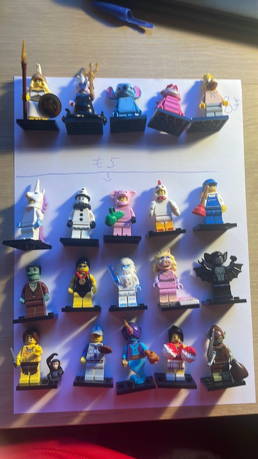 Lego collectible minifigures, Compleet, Overige thema's, Ophalen of Verzenden, Zo goed als nieuw
