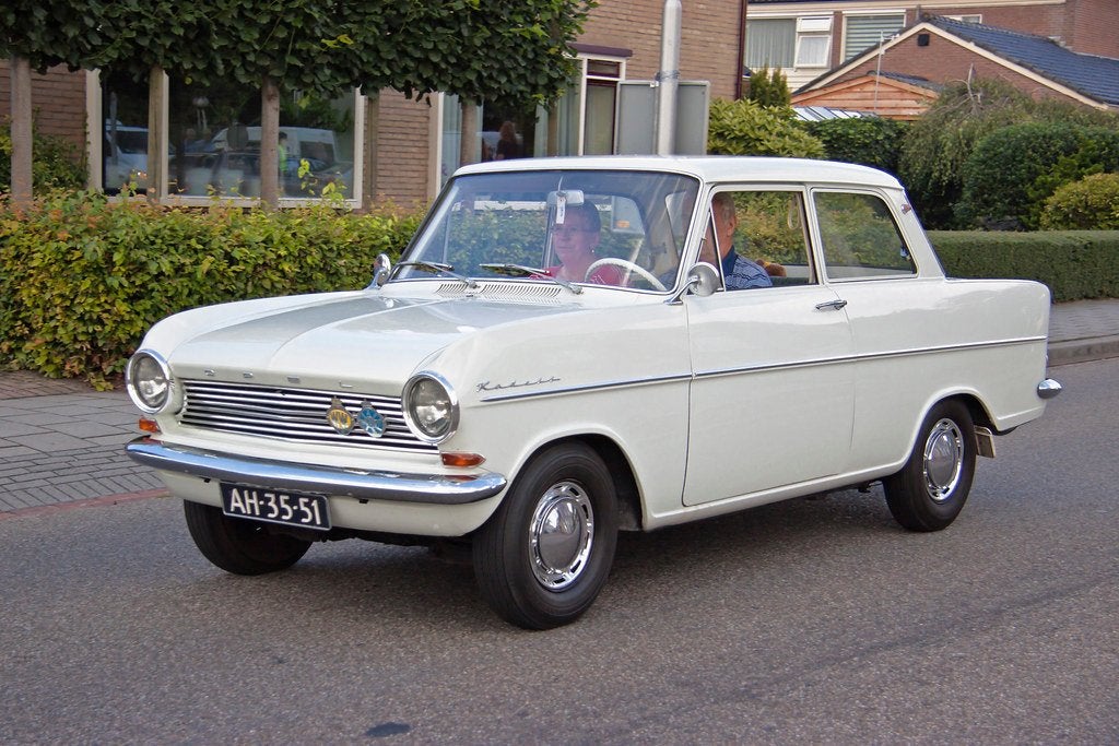 Opel KADETT-A, Gebruikt, Kadett, Wit, 670 kg