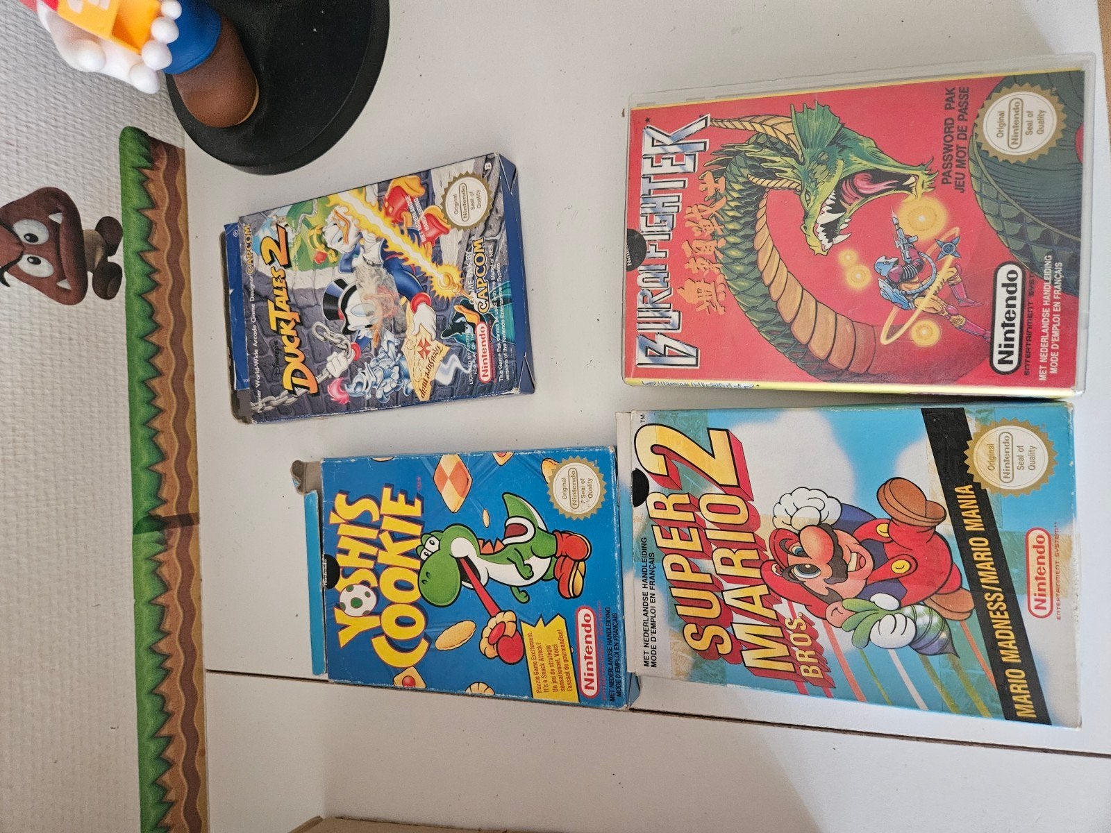 Nintendo NES Bundel met games en kabels, Spelcomputers en Games, Games | Nintendo NES, Gebruikt, 1 speler, Vanaf 3 jaar, Nintendo
