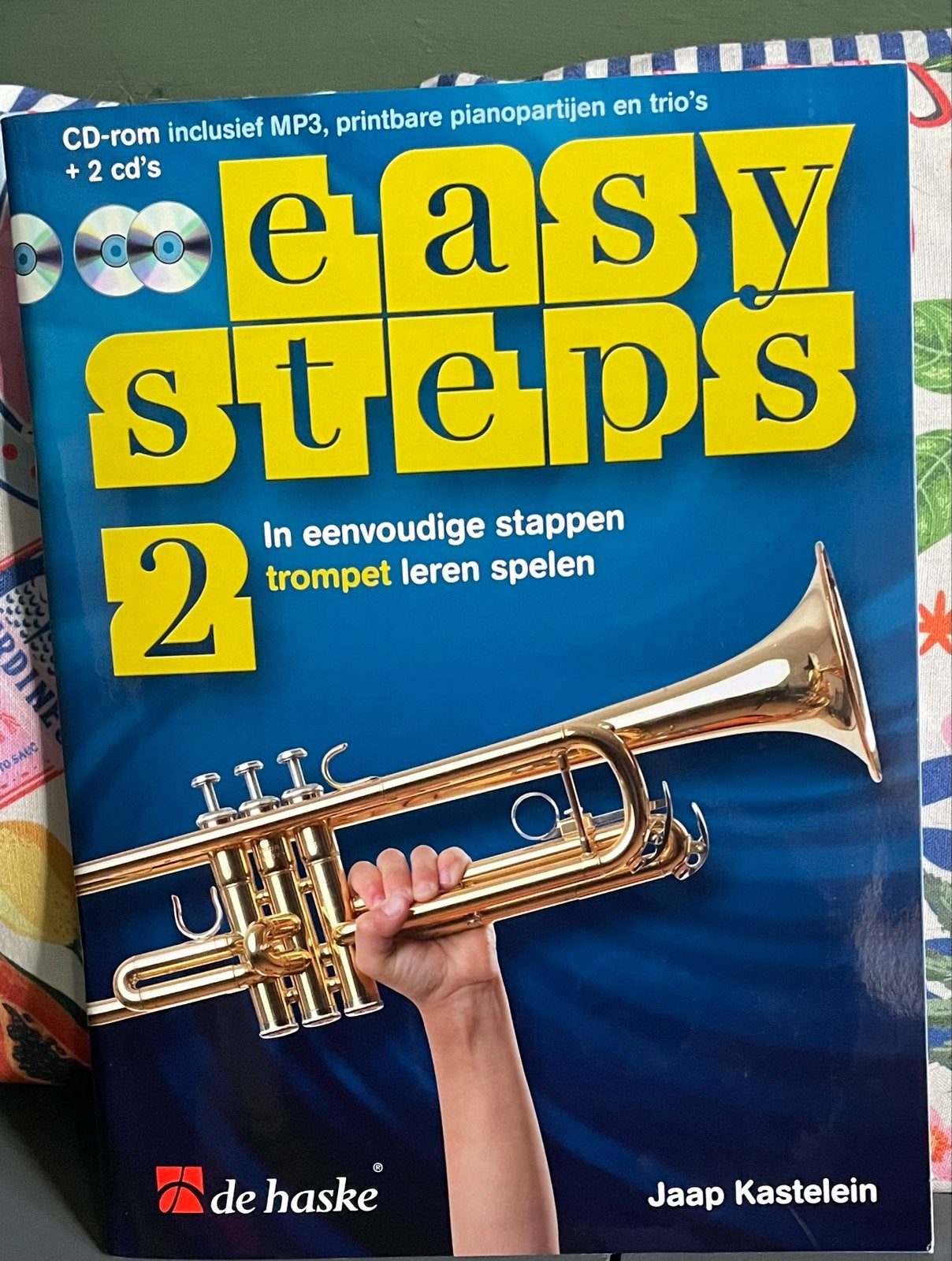 Easy Steps 2 Trompet lesboek met 2 CD's, Ophalen of Verzenden, Nieuw, Overige typen