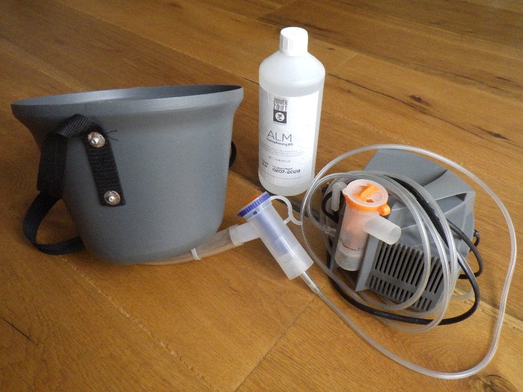 Vernevelaar Waldhausen voor paarden, inhalatie inhalator, Waldhausen, Ophalen of Verzenden, Gebruikt, Verzorgingsset
