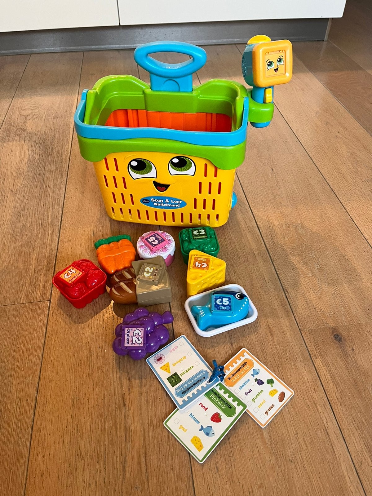 VTech Scan en Leer winkelmand, Ophalen, Zo goed als nieuw