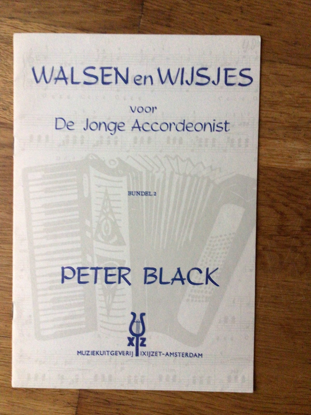 Peter Black, Walsen en wijsjes voor de jonge accordeonist 2, Ophalen of Verzenden, Zo goed als nieuw, Thema, Populair