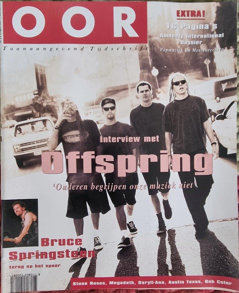 OOR 8-1995 Offspring Springsteen Stone Roses Daryll Ann Meg, Ophalen of Verzenden, Zo goed als nieuw, Muziek, Film of Tv