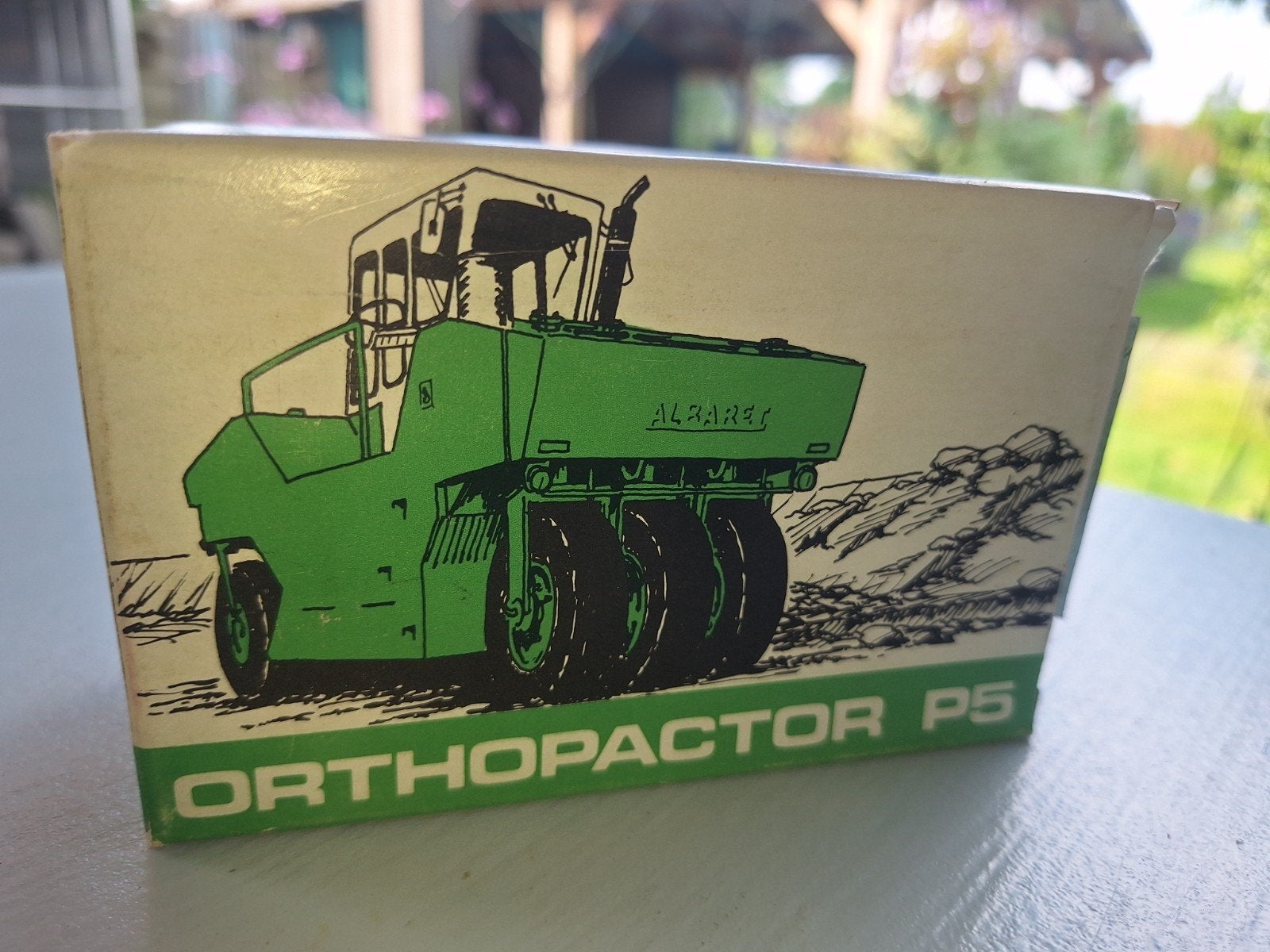 Albarett Orthopactor P5 Wegenbouwmachine Model, Hobby en Vrije tijd, Modelauto's | 1:50, Zo goed als nieuw, Ophalen of Verzenden