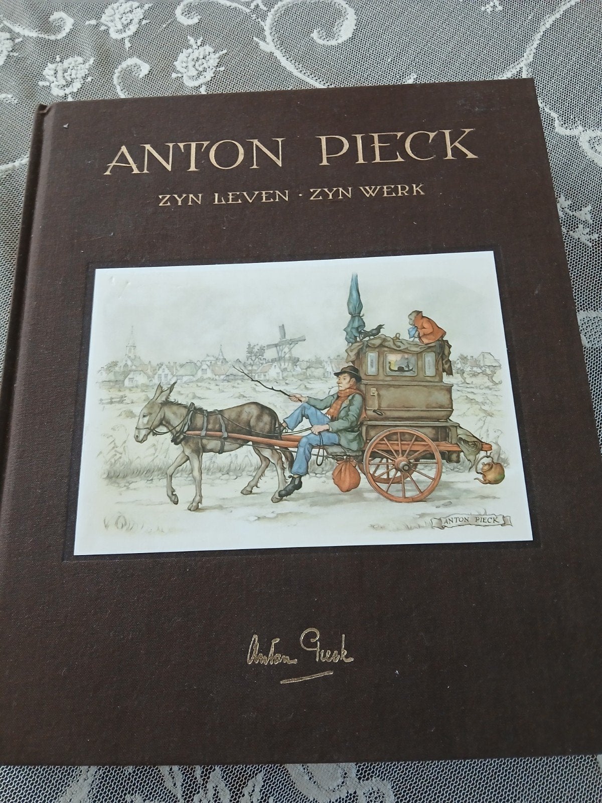 Anton Pieck- zijn leven- zijn werk, Boeken, Ophalen of Verzenden, Zo goed als nieuw, Ben van Eysselsteijn en Hans Vogelesang