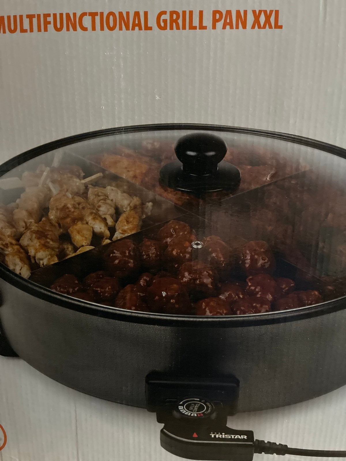 TRISTAR PZ- 9145  Grillpan XXL nieuwprijs 48,99 AANBIEDING!!, Verzenden, Nieuw