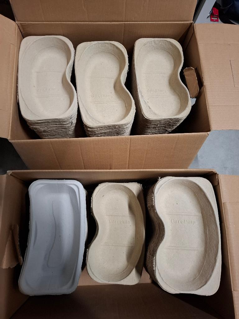 wegwerp tray nierbekken karton pulp disposable kidney dish, Ophalen of Verzenden, Nieuw