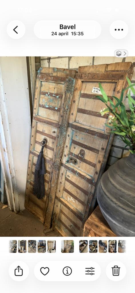 Aanbieding: antieke set deuren, Ophalen of Verzenden