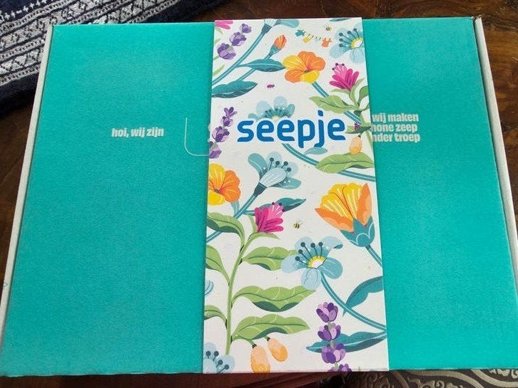 Seepje pakket: Handzeep, Wasverzachter, Douchegel, Shampoo, Ophalen of Verzenden, Nieuw, Overige typen