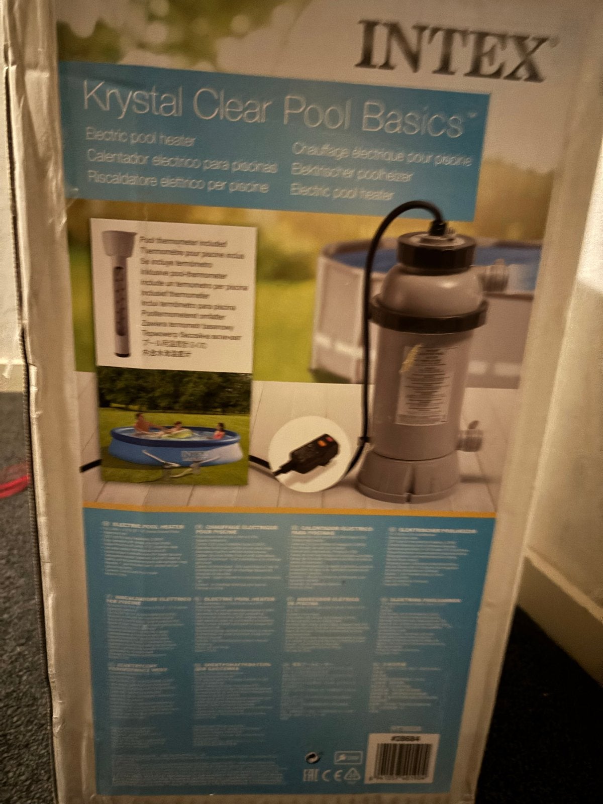 Nieuwe Intex Krystal Clear Pool Basics elektrische zwembadve, Ophalen of Verzenden, Nieuw, Overige typen