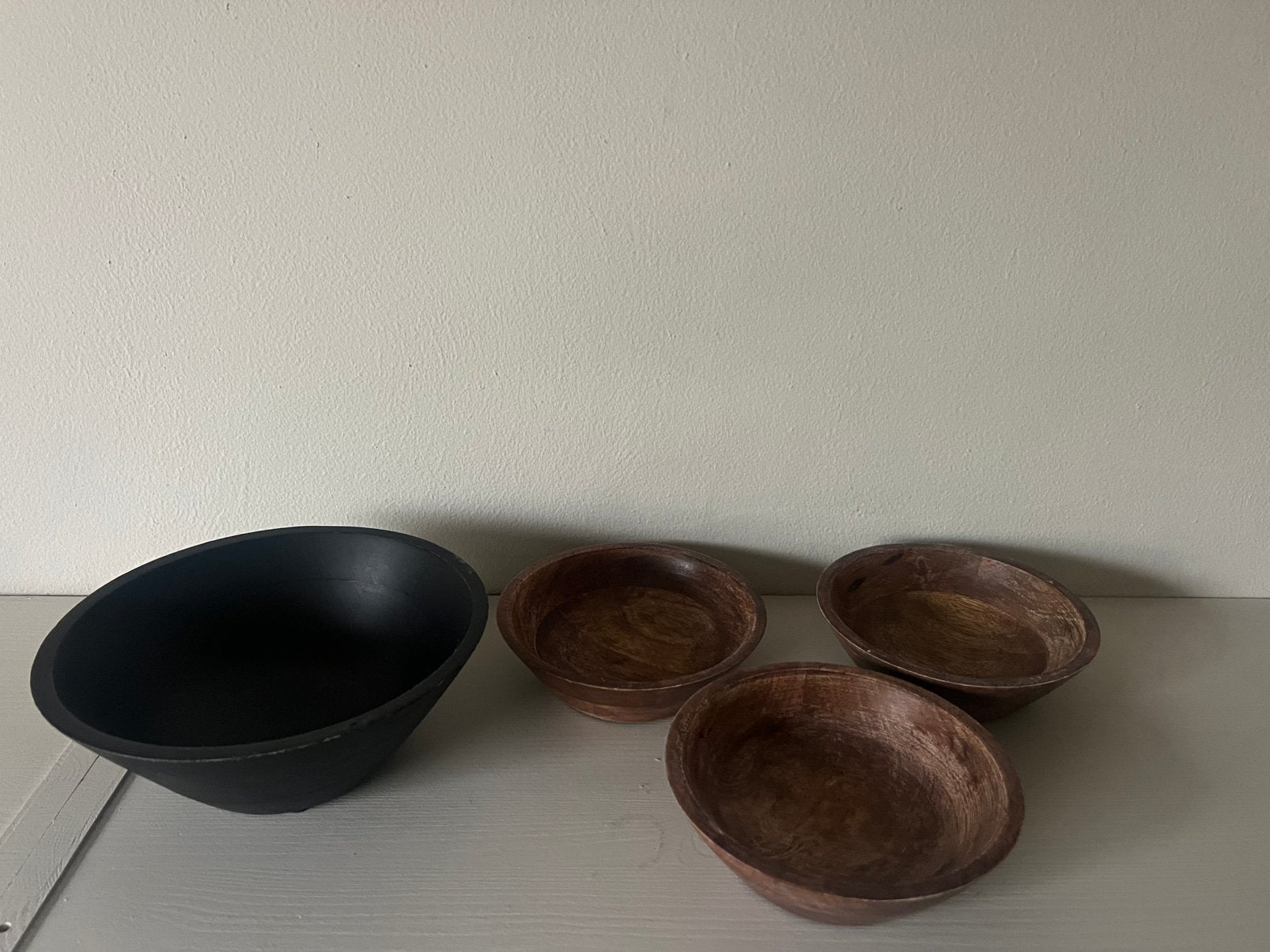 Houten Kwantum schaaltjes / bakjes, Ophalen of Verzenden