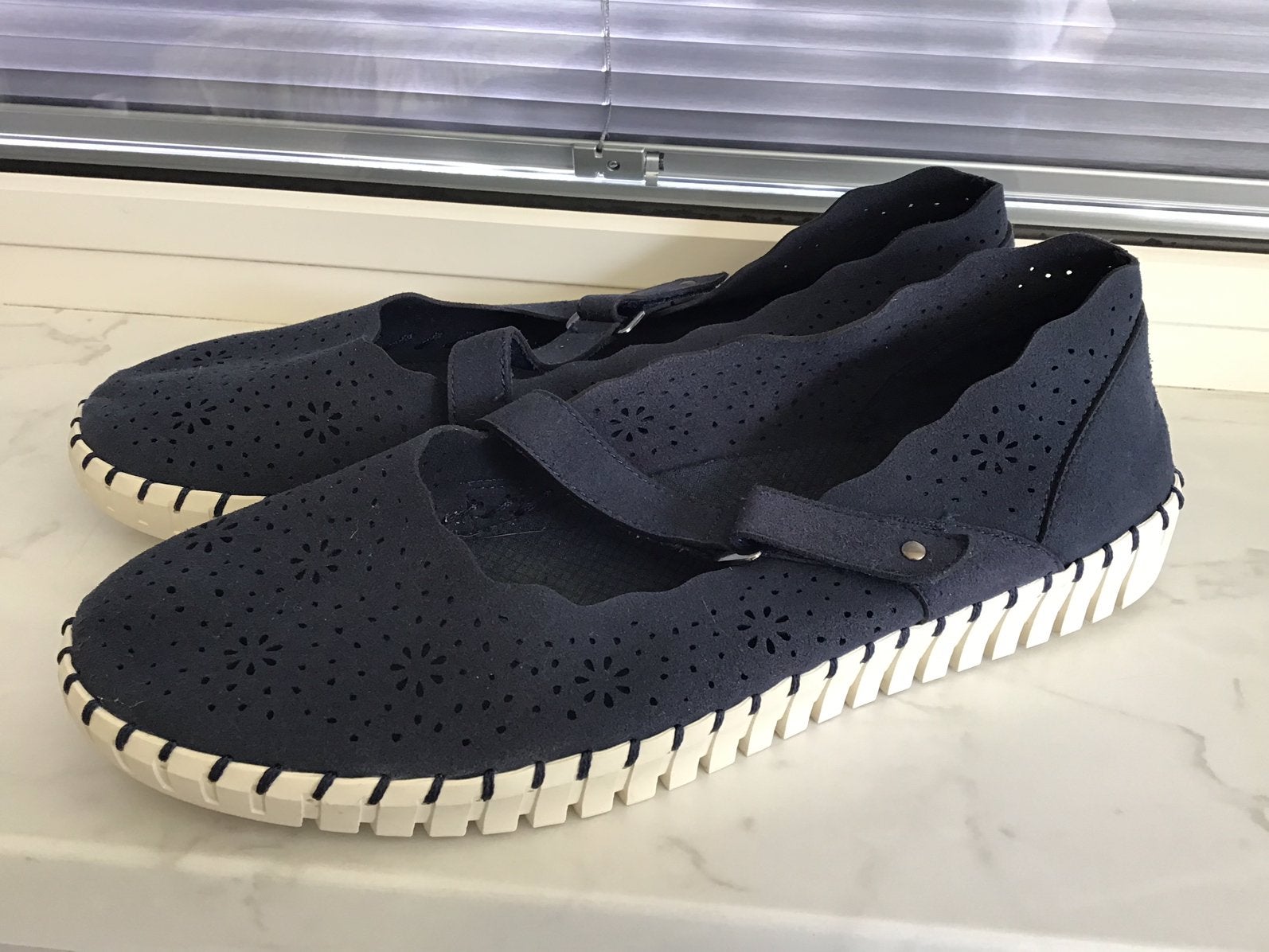 Skechers mt.42, Blauw, Ophalen of Verzenden, Sneakers of Gympen, Zo goed als nieuw