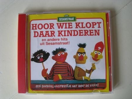 Hoor wie klopt daar kinderen en andere hits uit Sesamstraat, Ophalen of Verzenden, Zo goed als nieuw, Muziek