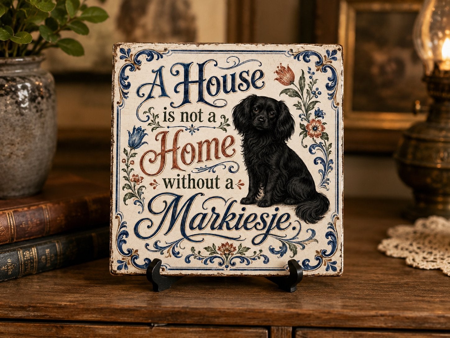 A House is not a Home without a Markiesje - Tegel, Ophalen of Verzenden, Nieuw
