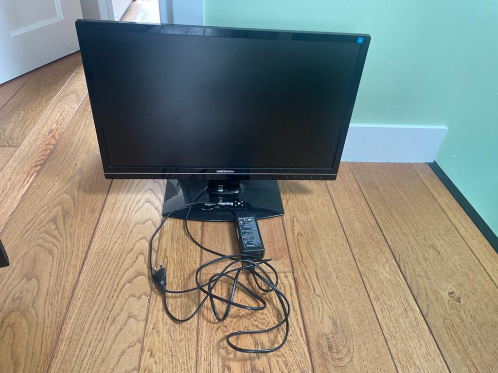 Medion 23 inch LED Backlight Monitor MD 20889, Ophalen, Gebruikt, Full HD, DVI