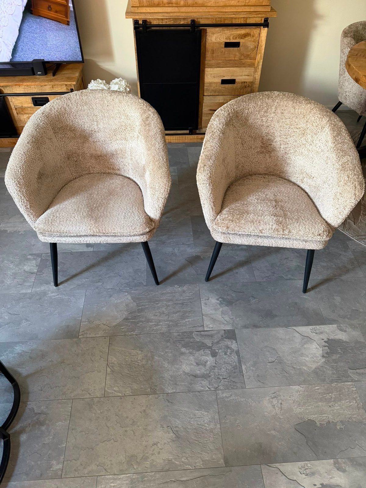 4  eetstoelen te koop, Ophalen, Zo goed als nieuw