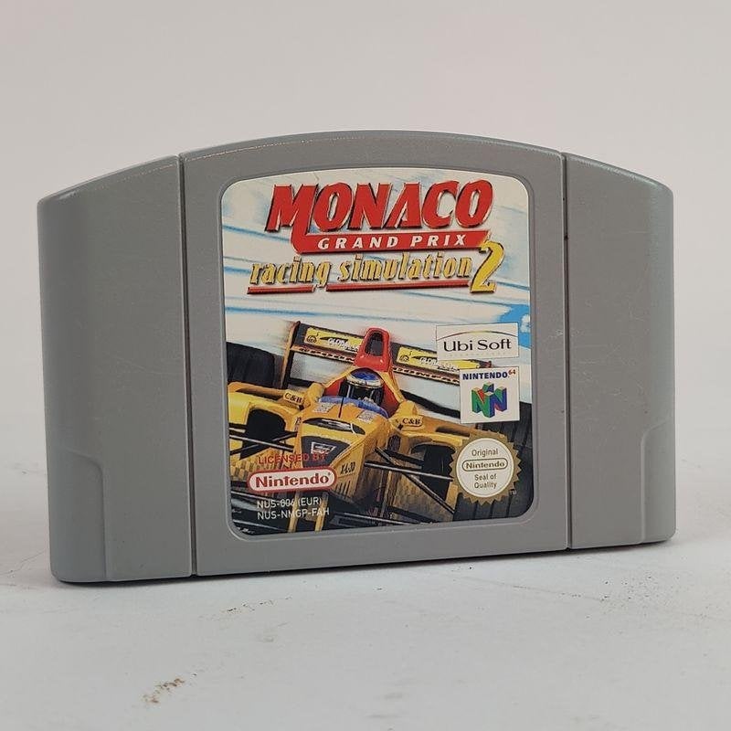 Monaco grand prix racing simulation 2 N64 || Nu €9.99!!, Racen en Vliegen, Ophalen of Verzenden, Zo goed als nieuw, X