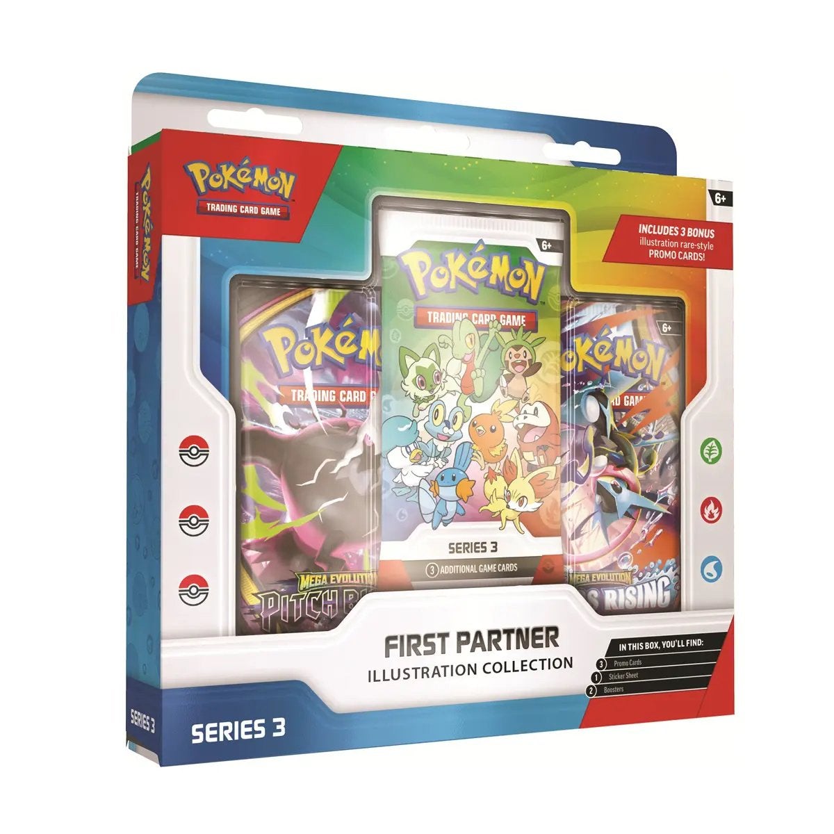 Pokémon First Partner Illustration Collection Series 3, Ophalen of Verzenden, Nieuw, Booster