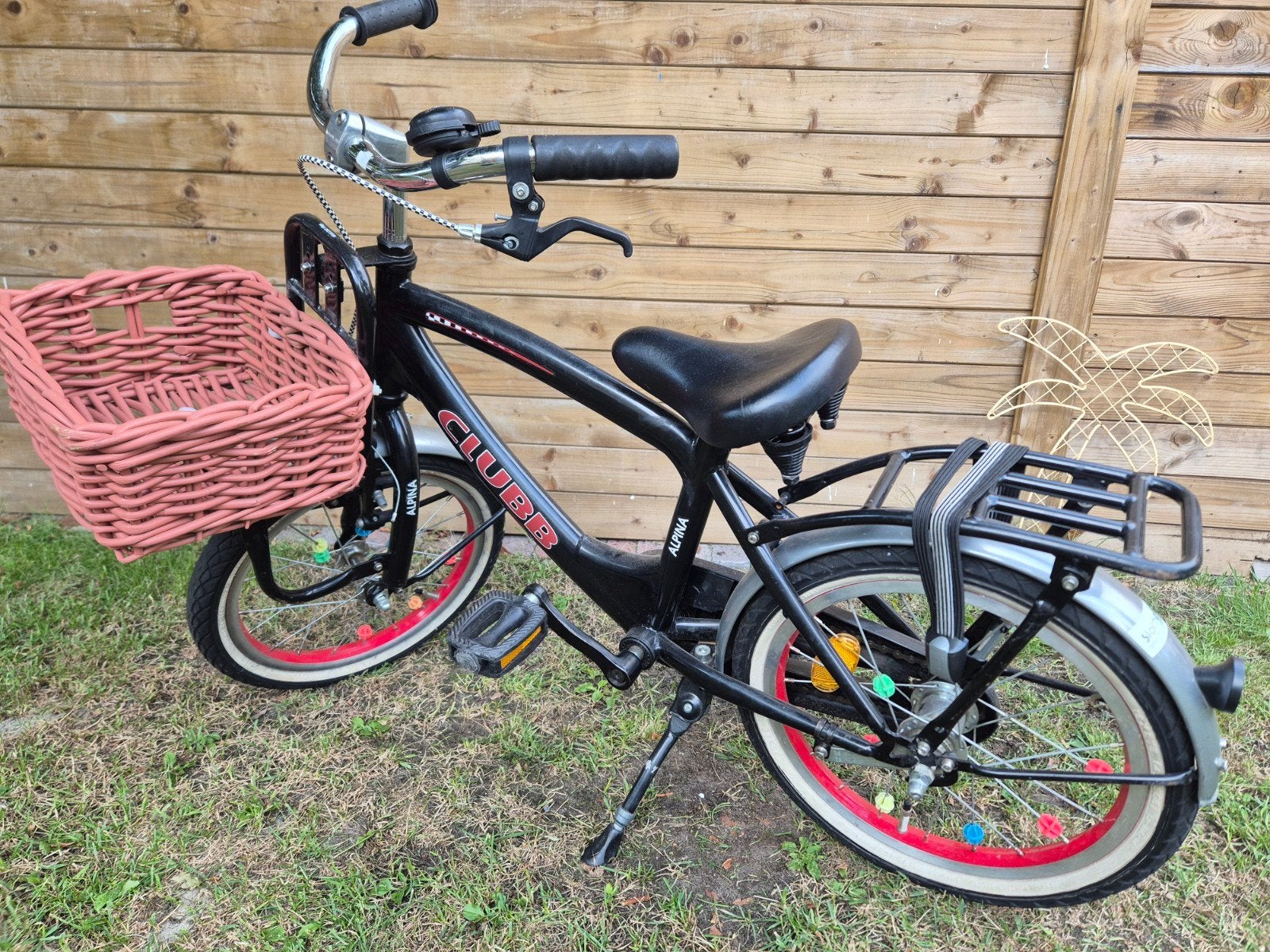 Alpina Clubb 16 inch kinderfiets met mandje, Ophalen, Terugtraprem, Alpina, 16 tot 20 inch