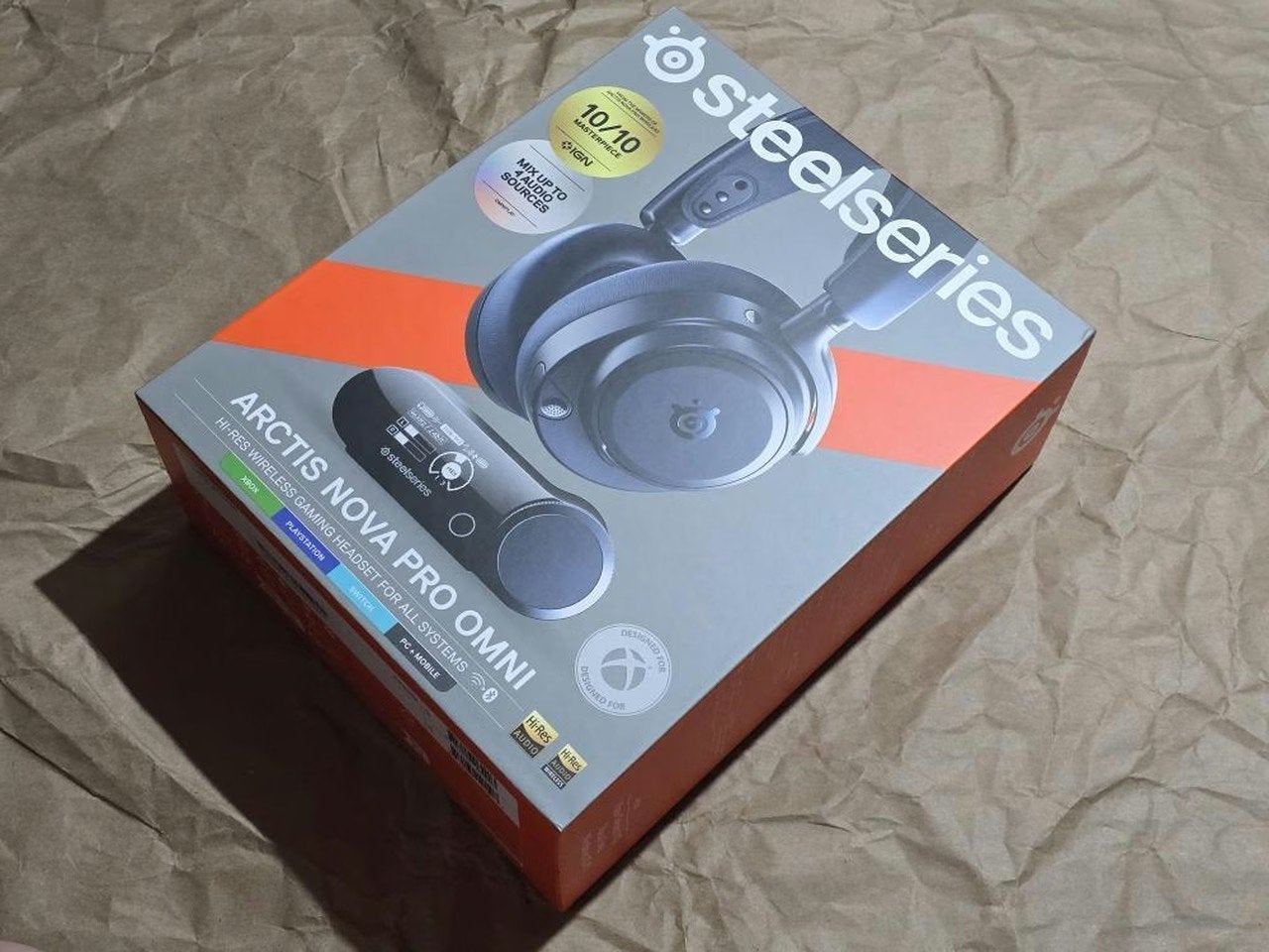 zgan Steelseries Arctis Nova Pro Omni Headset, Computers en Software, Headsets, Ophalen of Verzenden, Draadloos, Gaming headset
