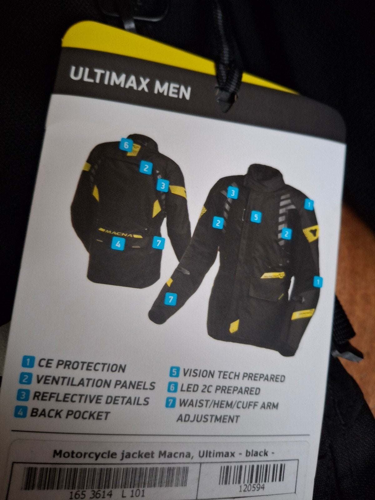 Nieuwe Macna Ultimax 4-seizoenen motorjas met kaartje, Jas | textiel, Dames, Macna, Ophalen