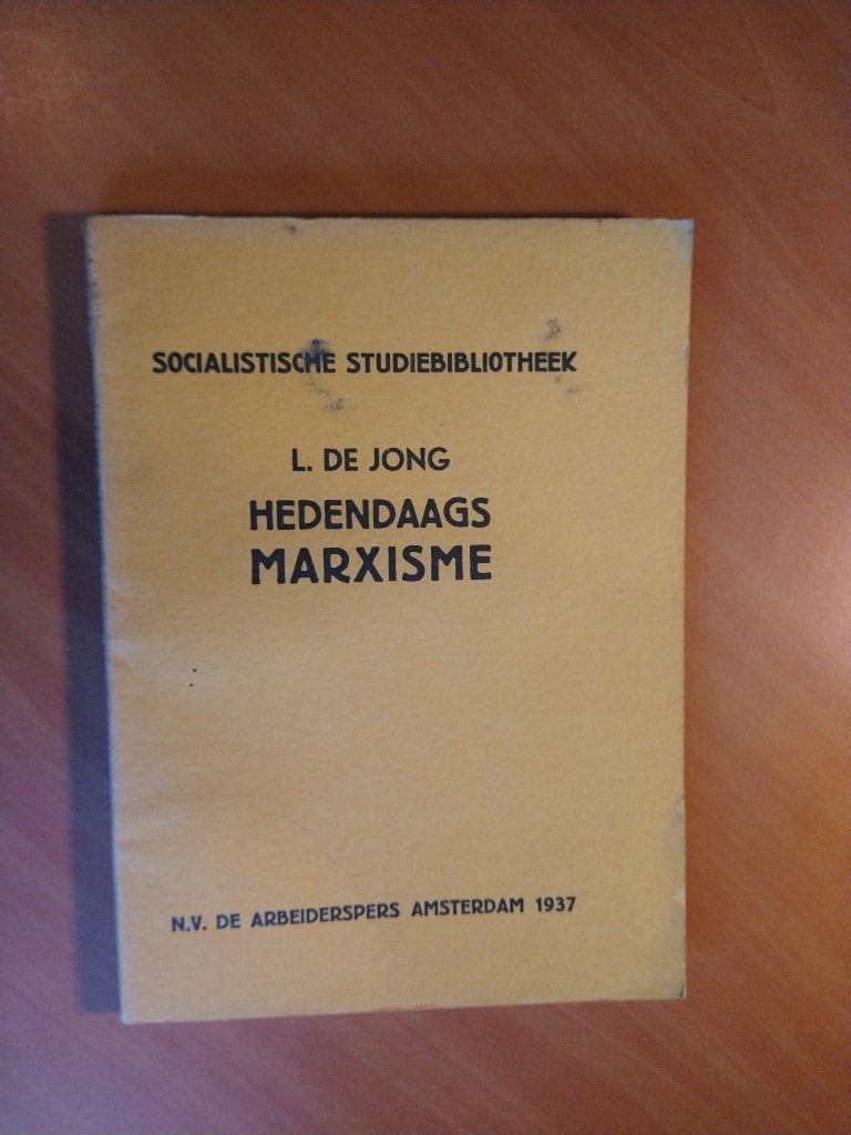 Jong, L. de Hedendaags Marxisme, Boeken, Ophalen of Verzenden, Zo goed als nieuw, Nederland