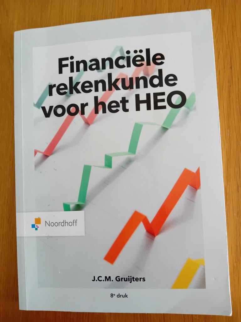 Financiële rekenkunde voor het HEO, Boeken, Ophalen of Verzenden, Gelezen